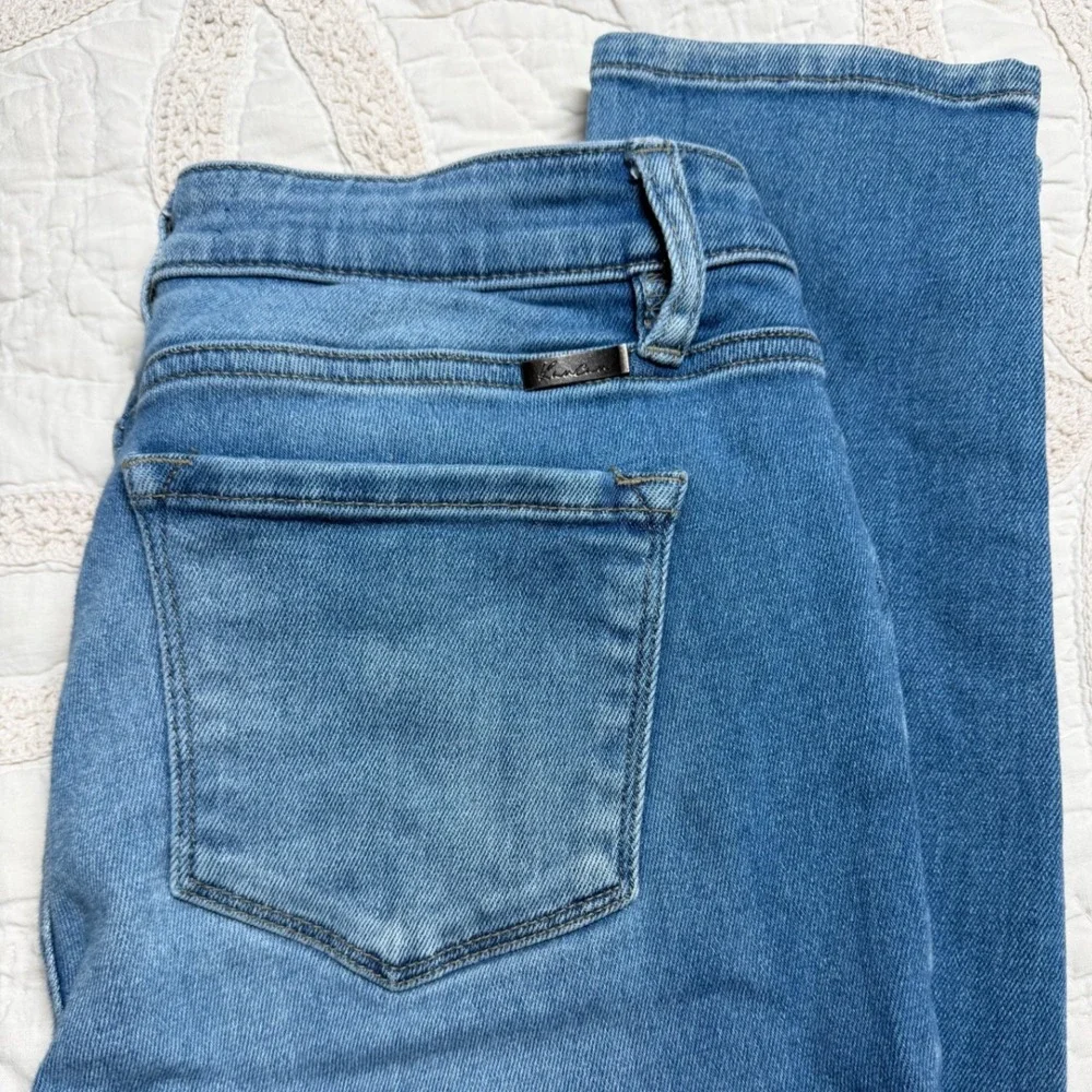 KanCan 11/29‎ Estilo Skinny Jeans Womens Blue Distressed Grunge Streetwear